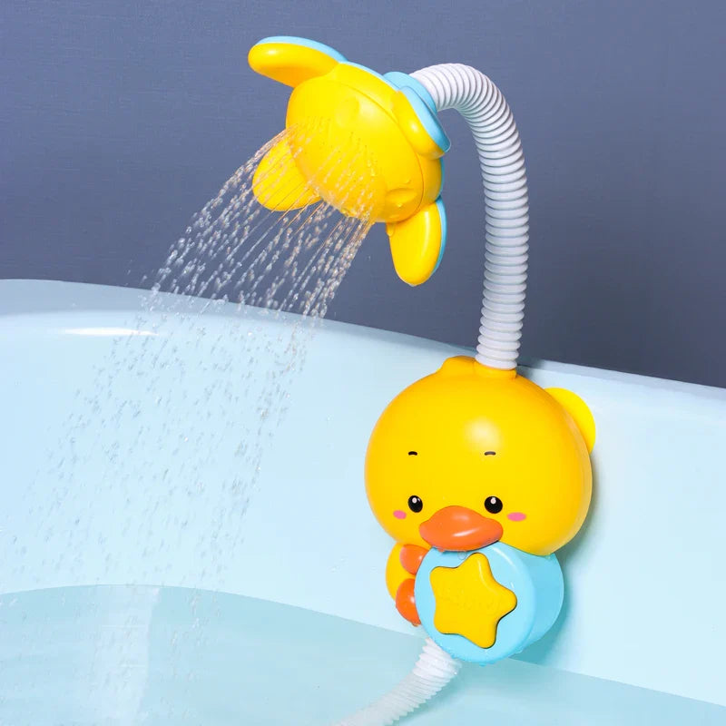 Chuveirinho de Patinho, Chuveirinho Interativo para Banho, Brinquedo de Banho com Patinho, Chuveirinho Infantil para Banheira, Banho Divertido para Crianças, Brinquedo Interativo para Hora do Banho, Patinho com Chuveirinho para Bebês, Entretenimento para a Hora do Banho, Chuveirinho para Bebê, Brinquedo de Banho para Bebês e Crianças