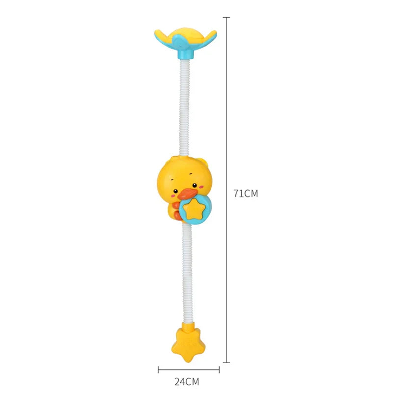 Chuveirinho de Patinho, Chuveirinho Interativo para Banho, Brinquedo de Banho com Patinho, Chuveirinho Infantil para Banheira, Banho Divertido para Crianças, Brinquedo Interativo para Hora do Banho, Patinho com Chuveirinho para Bebês, Entretenimento para a Hora do Banho, Chuveirinho para Bebê, Brinquedo de Banho para Bebês e Crianças
