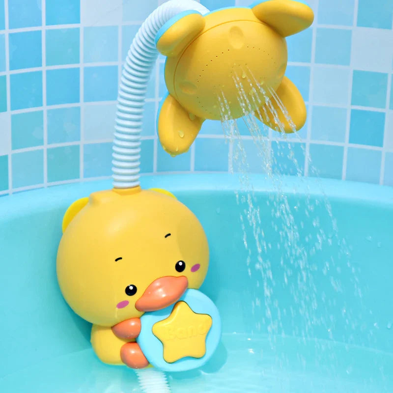 Chuveirinho de Patinho, Chuveirinho Interativo para Banho, Brinquedo de Banho com Patinho, Chuveirinho Infantil para Banheira, Banho Divertido para Crianças, Brinquedo Interativo para Hora do Banho, Patinho com Chuveirinho para Bebês, Entretenimento para a Hora do Banho, Chuveirinho para Bebê, Brinquedo de Banho para Bebês e Crianças