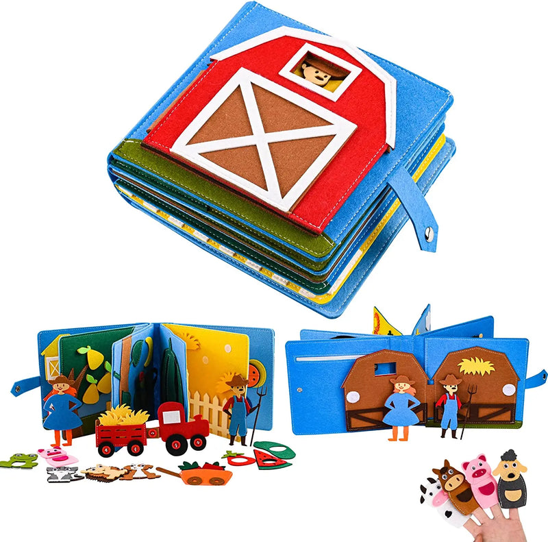 Fazendinha Educativa, Livro Fazendinha Sensorial 3D, Brinquedo Educativo Infantil, Desenvolvimento de Habilidades Motoras, Desenvolvimento Cognitivo, Material Sensorial Infantil, Brinquedo para Desenvolvimento Infantil, Experiência Sensorial Educativa, Brinquedo De Desenvolvimento Sensorial, Ferramenta Educativa 3D