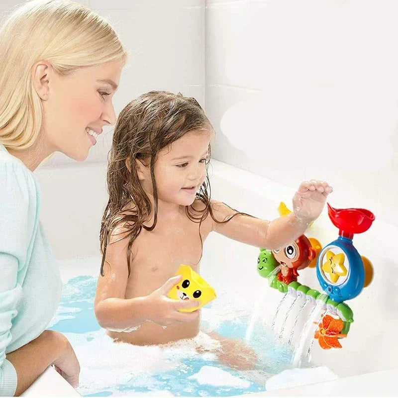 Brinquedo de Banho Interativo, Brinquedo de Cascata para Banho, Cascata Interativa para Banheira, Brinquedo Interativo para Banho de Bebê, Brinquedo de Banho Divertido, Brinquedo de Banho para Distrair o Bebê, Diversão no Banho, Brinquedo para Facilitar o Banho, Brinquedo para Hora da Banho, Brinquedo para Banheira