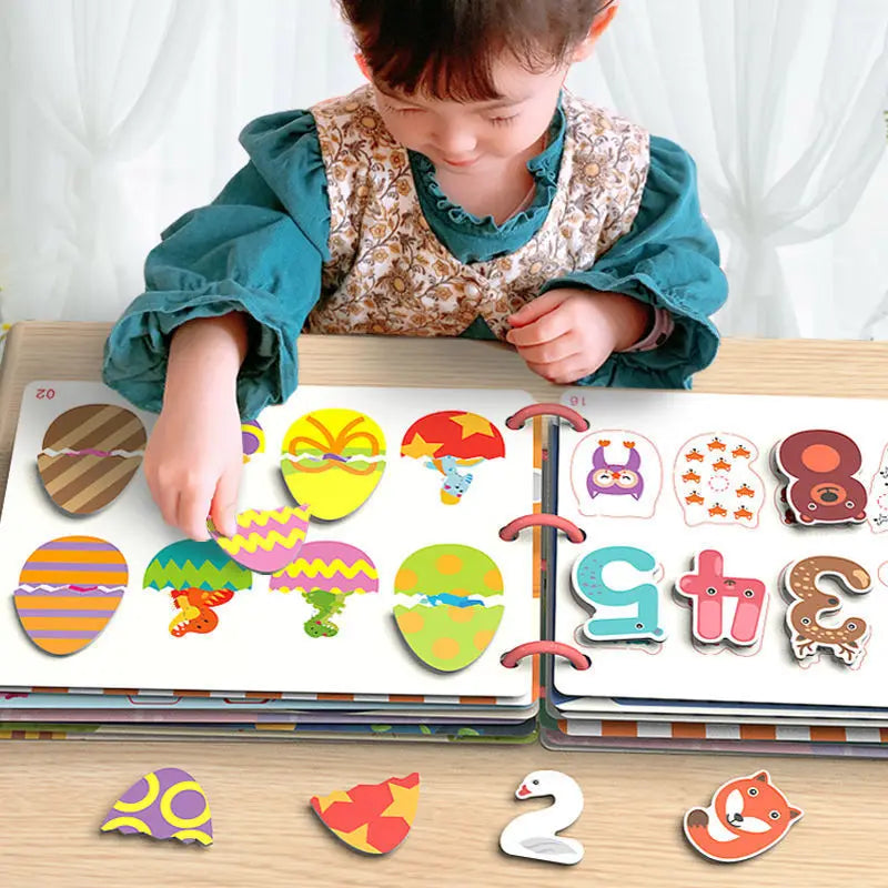 Libro Rompecabezas Educativo