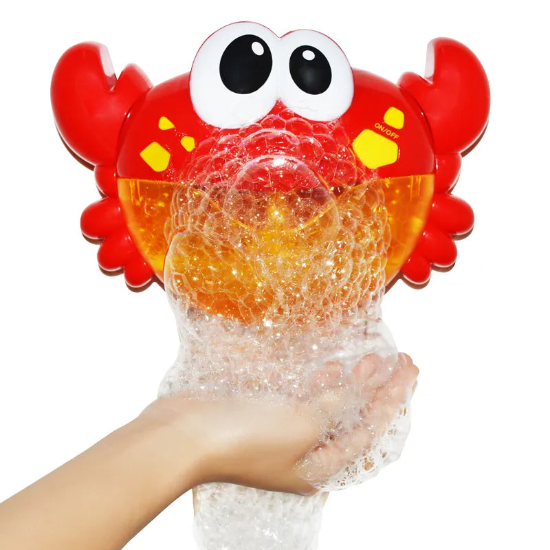 Brinquedo de Banho com Bolhas, Caranguejo de Banho para Bebês, Brinquedo de Banho Interativo, Caranguejo Solta Bolhas para Banho, Caranguejo de Banho Divertido, Brinquedo de Banho para Bebês, Brinquedo de Banho Anti-stress, Caranguejo de Bolhas para Banheira, Brinquedo de Bolhas para Hora do Banho, Brinquedo Interativo para Banho