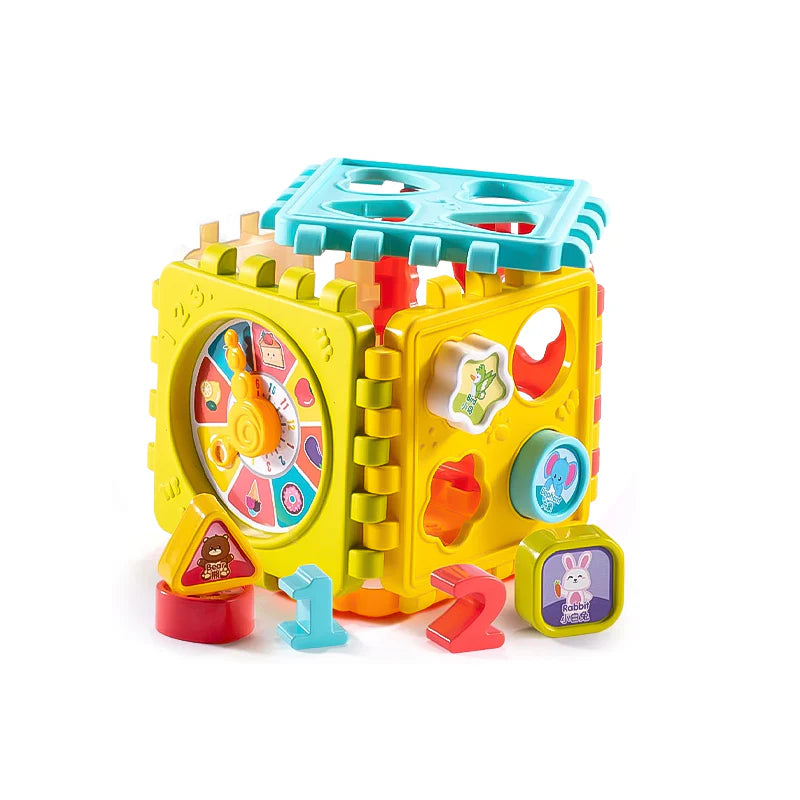 Brinquedo Educativo para Crianças, Quebra-Cabeça Interativo Infantil, Brinquedo para Desenvolvimento Infantil, Brinquedo Interativo, Brinquedo para Desenvolvimento Cognitivo e Motor, Quebra-Cabeça Educacional Infantil, Brinquedo de Atividades para Bebês, Brinquedo de Encaixar, Brinquedo Multifuncional para Crianças, Brinquedo para Aprendizado Infantil