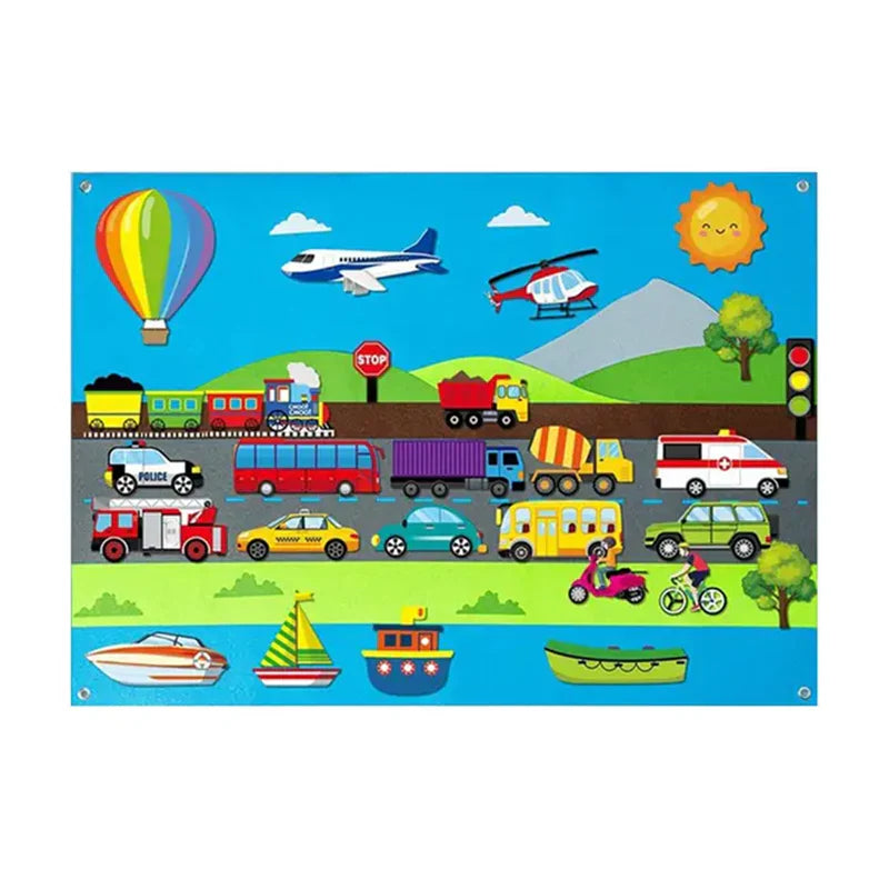 Painel Criativo Da Imaginação, Brinquedo de Criar Histórias, Painel Educativo Infantil, Ferramenta para Criatividade Infantil, Brinquedo de Figuras Interativas, Atividade para Estimular Coordenação Motora, Brinquedo Para Desenvolvimento Motor, Painel Criativo Para Crianças, Painel Interativo Educativo, Ferramenta Educacional Interativa