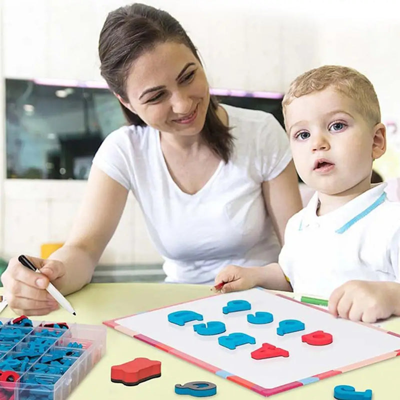 Pizarra y Juego de Letras Magnéticas