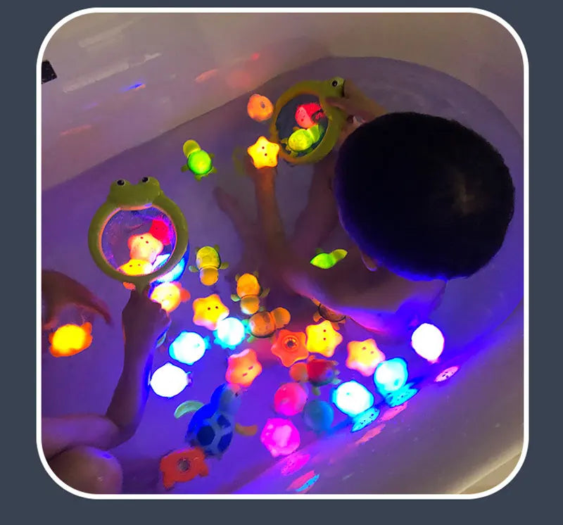 Brinquedo de Pesca para Banho, Brinquedo De Banho Infantil, Brinquedo Educativo Para Banho, Redinha De Pesca Infantil para Banho, Brinquedos de Banho para Crianças, Redinha De Pesca Com Bichinhos, Brinquedo De Banho Com Luzes, Brinquedo Interativo para Banho, Brinquedo de Pesca para Crianças, Brinquedo para Diversão no Banho