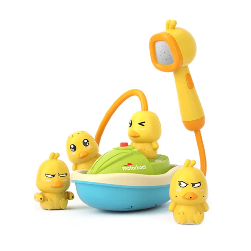 Brinquedo de Banho, Chuveiro Interativo de Pato, Brinquedo Interativo de Banho para Crianças, Chuveirinho de Pato para Banho Divertido, Brinquedo Interativo para Hora do Banho, Brinquedo para Facilitar o Banho Infantil, Chuveirinho Interativo para Bebês, Brinquedo de Banho para Entreter as Crianças, Brincadeira na Hora do Banho, Chuveirinho Divertido para Crianças