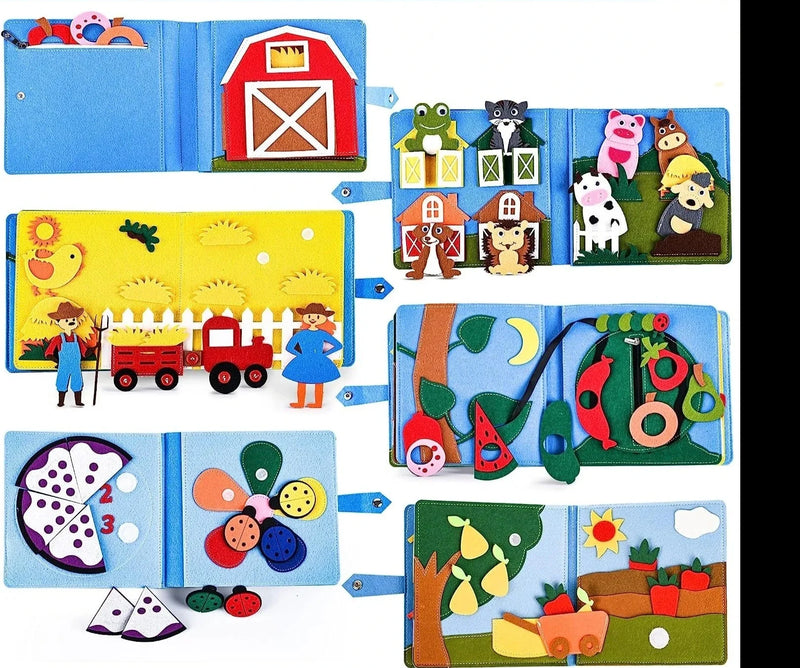 Fazendinha Educativa, Livro Fazendinha Sensorial 3D, Brinquedo Educativo Infantil, Desenvolvimento de Habilidades Motoras, Desenvolvimento Cognitivo, Material Sensorial Infantil, Brinquedo para Desenvolvimento Infantil, Experiência Sensorial Educativa, Brinquedo De Desenvolvimento Sensorial, Ferramenta Educativa 3D
