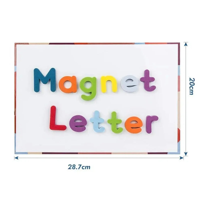 Pizarra y Juego de Letras Magnéticas